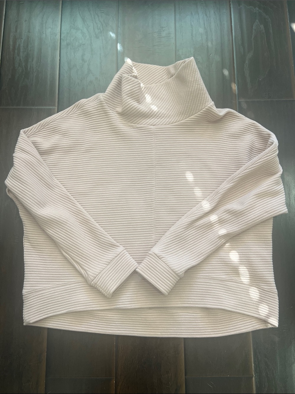 Zella Pink Funnel Neck Sweatshirt, size XL